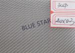 0.1 - 5mm Wire Dia Twill Weave Wire Mesh , Copper / Nickel / Stainless Steel