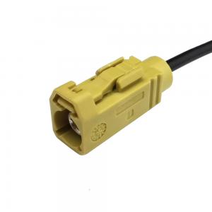 China Small Stable FAKRA Coax Connector , Code K FAKRA Coaxial Cable Connector wholesale