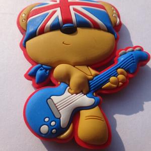 China Personalized 2d/3d Animal Shaped Soft PVC Keychain / Silicone Rubber Keychain wholesale