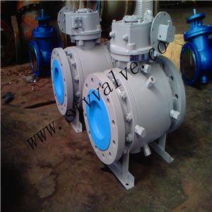 Quality Forged Trunion Ball Valve, 3-pc, high pressure for sale