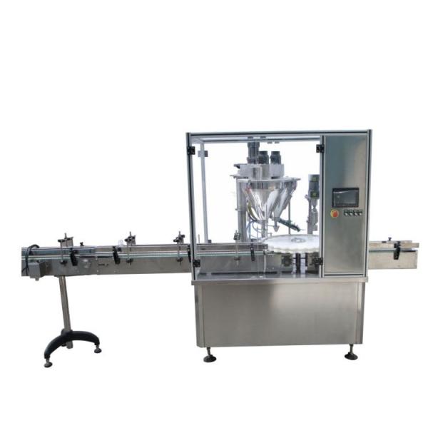 High Efficient Bottle Dry Powder Milk Filling & Capping Machine For Foods