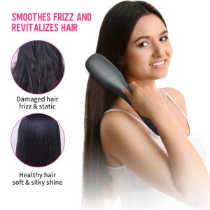 China 5 In 1 Electric Negative Ion 54mm Hair Dryer Brush Easy Operation wholesale