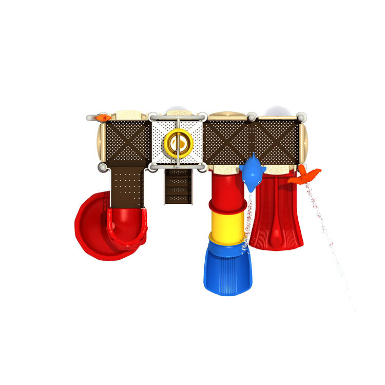 Waterproof Kids Playground Outside Toys Outdoor With Slide For Theme Park