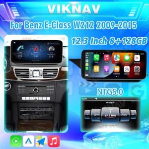 China Viknav 12.3 Inch Android Car radio With Screen For Mercedes Benz E Class W212 2009-2015 GPS 2Din Player(NTG5.0) wholesale