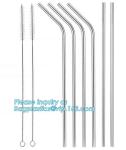 Reusable Stainless Steel Drink Straw,Reusable Drinking Straw 304 Stainless Steel