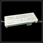 Stainless Steell Elevator Keyboard , Bank Machine Keypad Waterproof Silica Gel