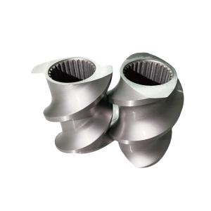 China Granulator Extruder Accessories Screw Elements Meshing Blocks Customized wholesale