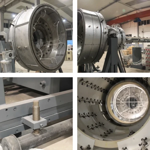 PE Jacket Pipe Production Line for PUF Pre-Insulated Heating Pipes