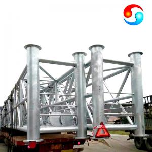 China Traffic Sign 35m Galvanized Steel Structures Tubular steel pipes Material wholesale