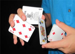 China Amazing Swing Cut Card Control Techniques / Magic Trick Card Decks wholesale