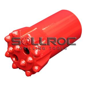 China Thread T38 Diameter 76mm Top Hammer Button Bit , Borehole Drilling Tools wholesale