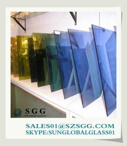 China Professional glass supplier Sun global glass (glass float ,reflective, tinted, reflective, tempered, laminated,) wholesale
