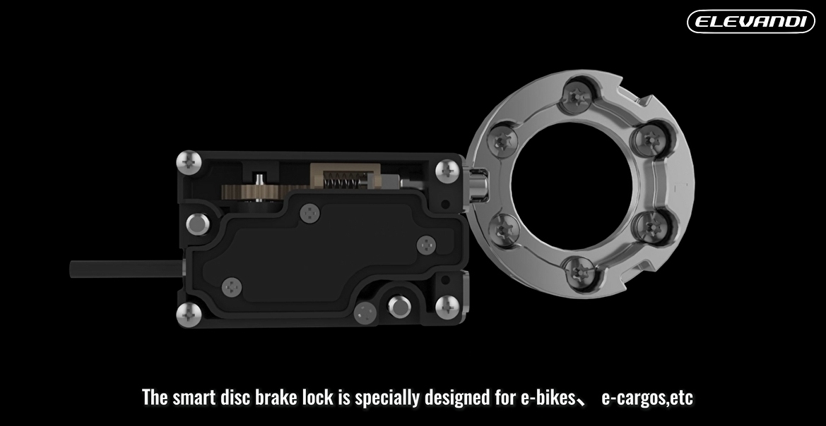 DSS1735 Electronic Bicycle Disc Brake Lock For OEM E-Bikes