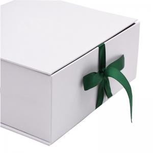 China Biodegradable Recycled Paper Gift Box Glossy Lamination CYMK Pantone Color wholesale