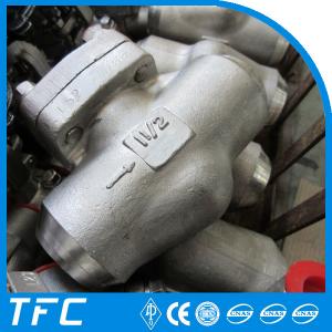 China API 602 forged steel spring return piston check valve wholesale