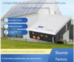 Wall Mount 48V200Ah Household Solar Power Storage Energy Storage System Power