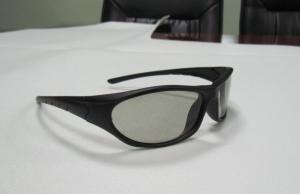 China Red Blue Linear Polarized 3D Glasses , 0.72mm TAC Polarized Lens Green Magenta wholesale