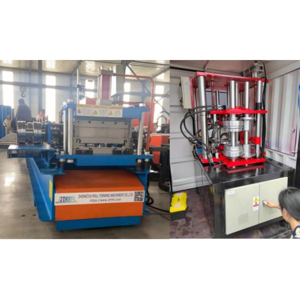 High Load Bearing Capacity Standing Seam Roofing Sheet Machine With Slitting And Bending Machine