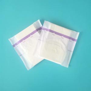 China Winged Disposable Feminine Hygiene Sanitary Napkins with Breathable PE Film Backsheet wholesale