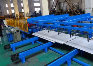 China 12 - 15 M/Min Metal Roof Roll Forming Machine With Redundant Material Slitter wholesale