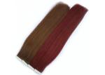 Long Lasting Tape In Human Hair Extensions , 100 Remy Human Hair Tape In