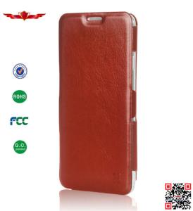 China New Arrival High Quality Italian PU Glaze Leather Cover Case For Samsung Note3 With Stand wholesale