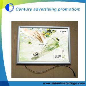 China Ultra thin 15mm silver aluminum advertising poster frame wholesale