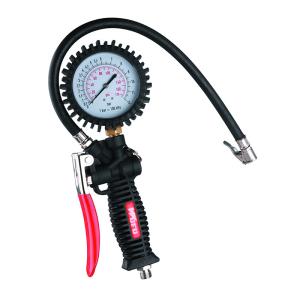 China Mechanical gauge Tire Inflating Gun Spray Tools For Blow Dust Away Chrome Plated Color wholesale