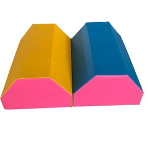 China Cylinder  Foam Shape Half Moon  Soft Play Shape For Physical Education Equipment wholesale