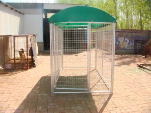 China Temporary Dog Fence For Sale 1.5m x 2.0m x 2.0m full hot dipped galvanized dog kennel for sale wholesale