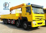 16T Truck Mounted Crane Lorry Crane Truck With Crane Right Hand Type Can Be