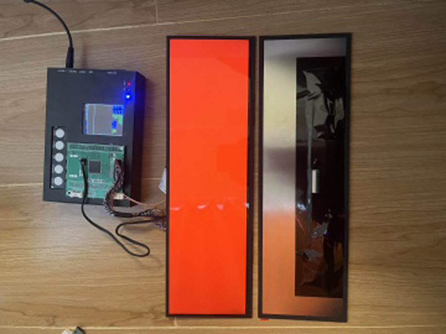 14.5 Inch Bar Type Display 2560X720 Resolution LVDS Interface Incell Touch Panel