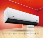 6G Series Cross Flow Heating Door Air Curtain 90-150 cm With Remote Control