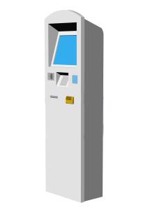 China Coin Acceptor Wireless Internet Retail, Ordering and Bill Payment Kiosk / Kiosks wholesale