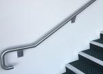 Rust Resistant Stainless Steel Handrail , Wall Mounted Handrail For Stairs