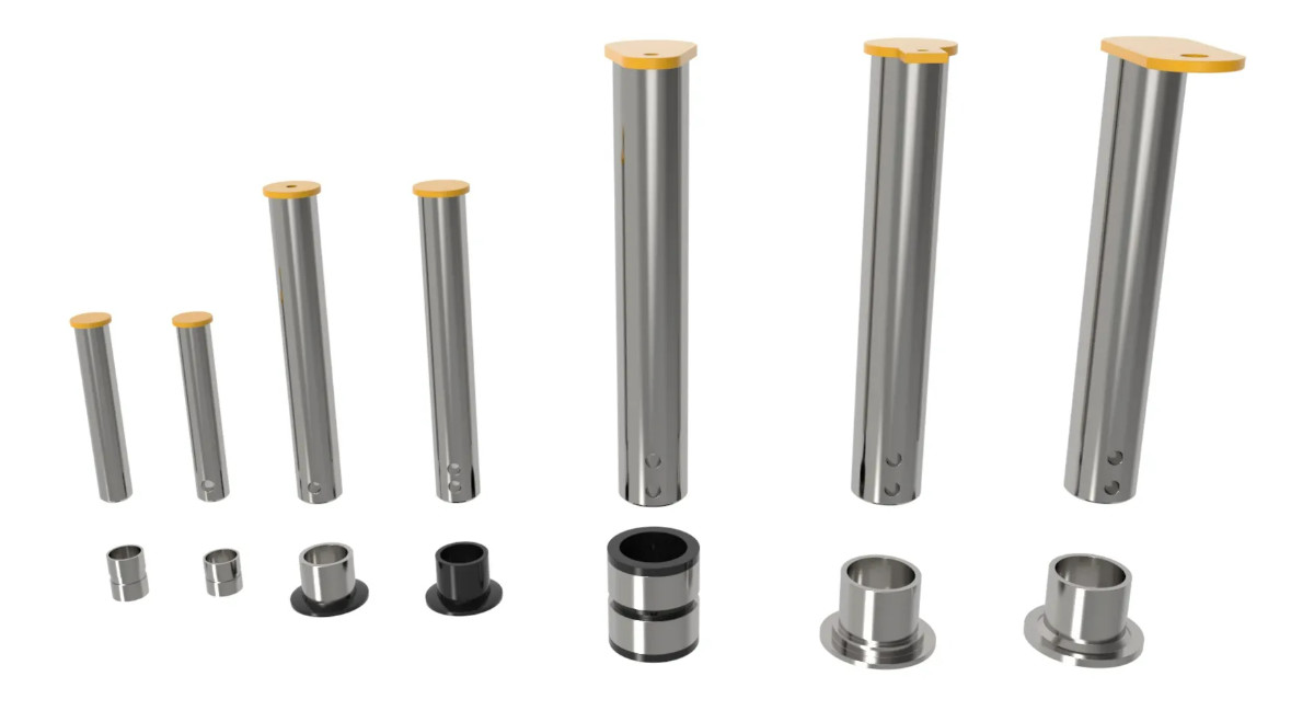 40Cr C45 40MnB Excavator Bucket Pin Bushing Construction Machinery Parts