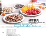 eco sugarcane pulp disposable biodegradable plate,Factory 100% Biodegradable