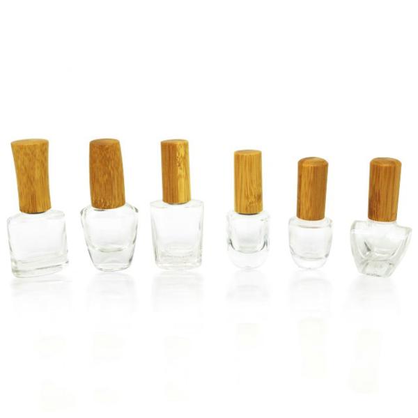 20ml Unique Empty Nail Polish Bottles With Brush 18mm 18/400