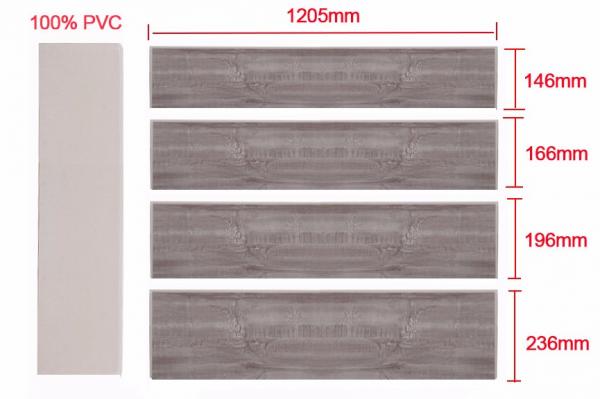 High Wear-resistance Looks Wooden Plastic PVC Vinyl Lock Flooring