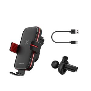 China Wireless Charger Car Phone Bracket Fast Charging Wireless Charger Car Mount Mobile Phone Holder Stand wholesale