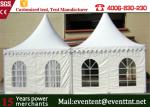 Easy Assembly Luxury Pagoda Party Tent Transparent For Family Camping ISO