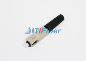 China SC 50um / 62.5um FTTH Network Fiber Fast Connector High Return Loss wholesale