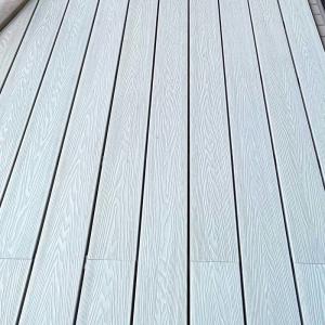 China 3D Composite Plastic Wood Deck Boards Leak Proof Composite Decking wholesale