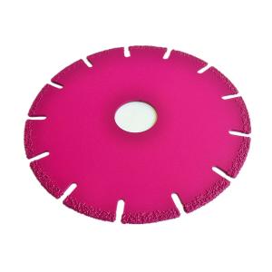 China Good Look 5inch 125×1.4/2.2×5×22.23×15T Vacuum Brazed Diamond Grinding Cutting Disc For Stone Ceramic Plastic Marble wholesale