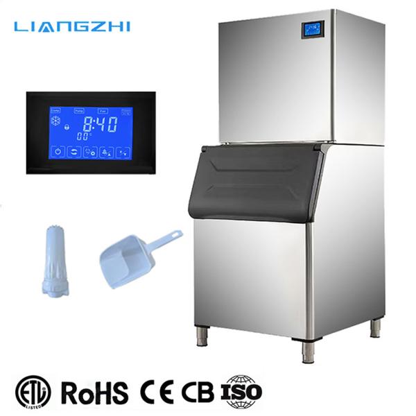 Professional 93KG Daily Granular Ice Maker For Bar Hotel Restaurant Food Shop LZ