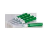 Vacuum Blood Sample Collection Needles 21G 1 Inch Green Ethylene Oxide