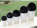 OD12 13cm Height Round Wick Rope Self Watering Houseplant Pots