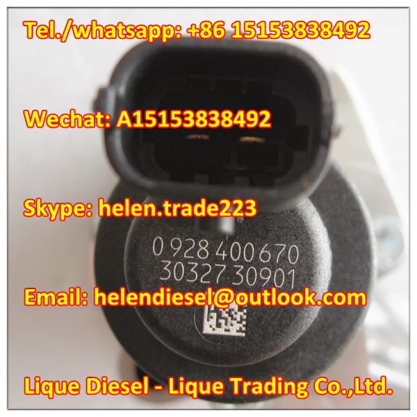100% original BOSCH Fuel Pressure Regulator 0928400670, 0 928 400 670 Metering