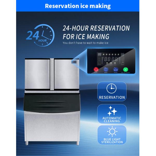ETERNITY 40Kg/Day Commercial Ice Cube Machine Stainless Steel
