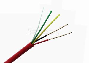 China 4 Cords Bare Copper Security Fire Alarm Cable PVC Flame Proof Length Customized wholesale
